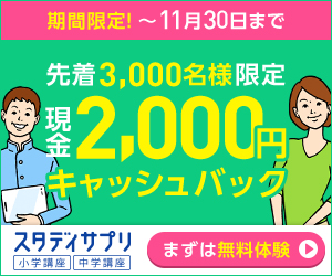 スタディサプリ小中学生